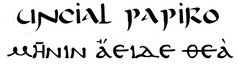 Uncial de Papiro